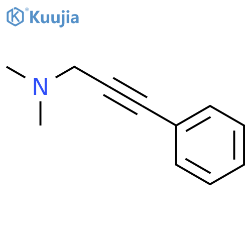2-Propyn-1-amine, N,N-dimethyl-3-phenyl- structure