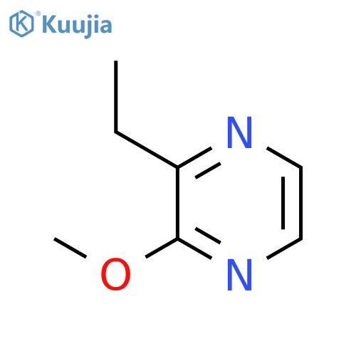 2-Ethyl-3-methoxypyrazine structure