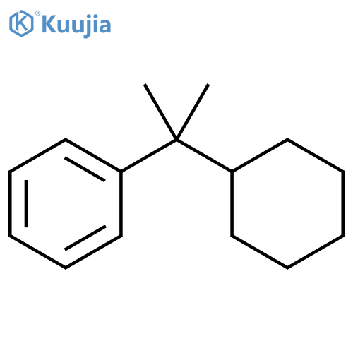 propane, 2-cyclohexyl-2-phenyl- structure