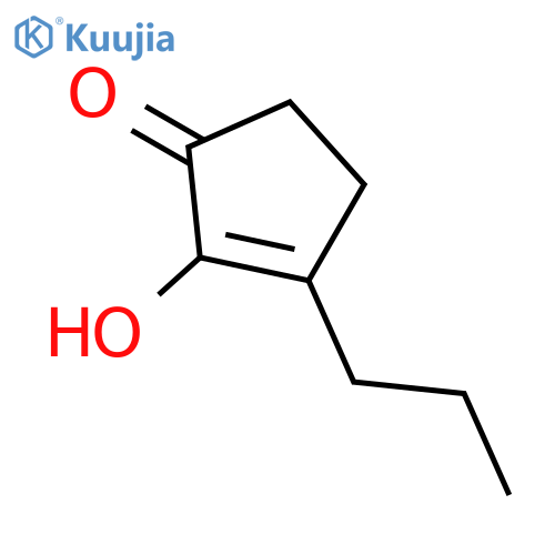 2-Cyclopenten-1-one, 2-hydroxy-3-propyl- structure