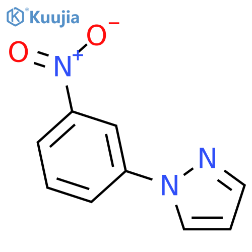 1-(3-Nitrophenyl)-1H-pyrazole structure