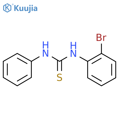 Thiourea, N-(2-bromophenyl)-N'-phenyl- structure