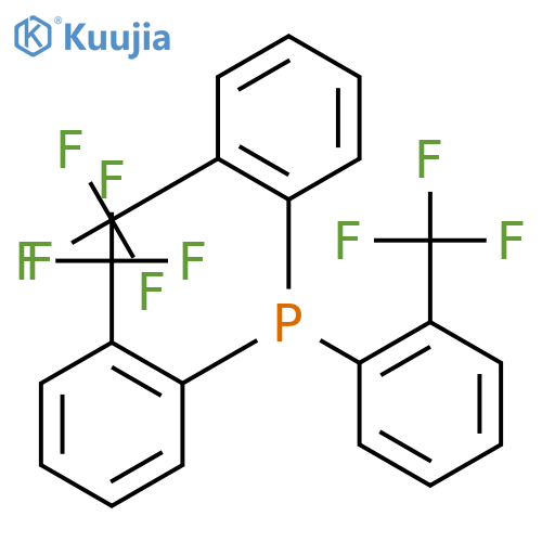 Phosphine,tris[2-(trifluoromethyl)phenyl]- structure