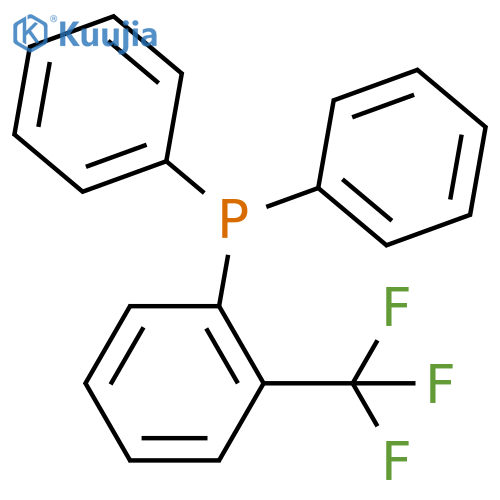 Phosphine,diphenyl[2-(trifluoromethyl)phenyl]- structure