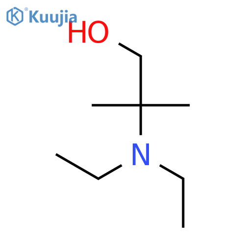2-(Diethylamino)-2-methylpropan-1-ol structure