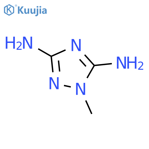 1-Methyl-1H-1,2,4-triazole-3,5-diamine structure