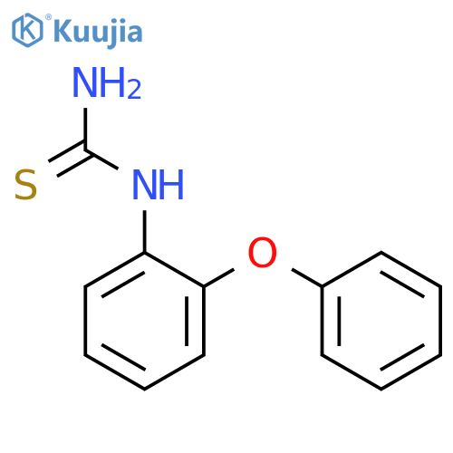 (2-phenoxyphenyl)thiourea structure