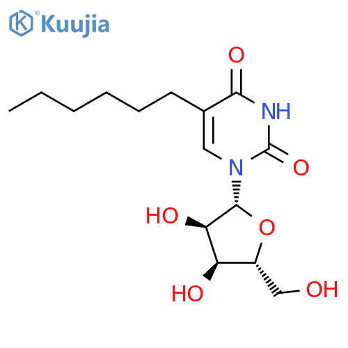 5-Hexyluridine structure