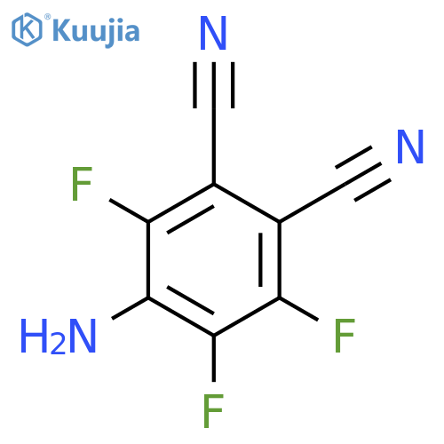 4-amino-3,5,6-trifluorobenzene-1,2-dicarbonitrile structure