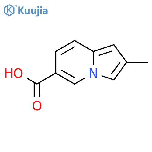 2-Methylindolizine-6-carboxylic acid structure