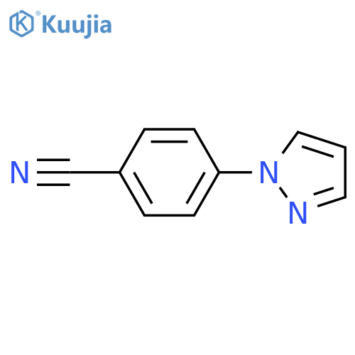 4-(1H-Pyrazol-1-yl)benzonitrile structure