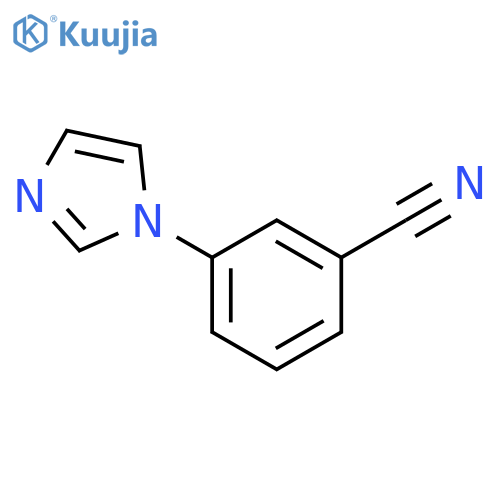 3-(1H-Imidazol-1-yl)benzonitrile structure