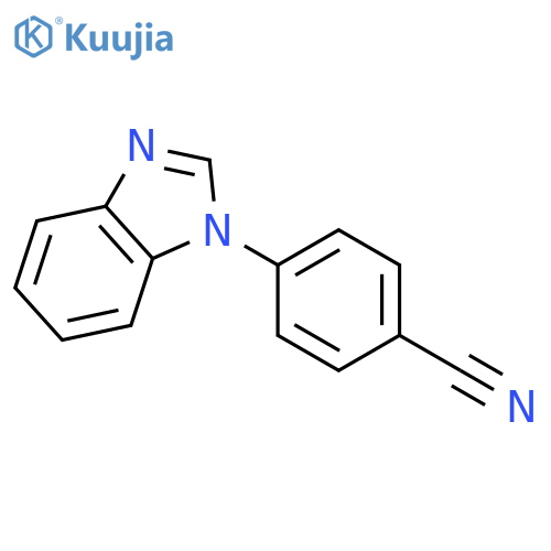 4-(1H-1,3-benzodiazol-1-yl)benzonitrile structure
