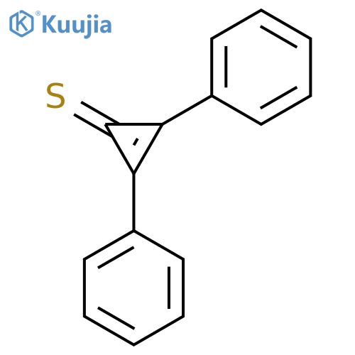 2-cyclopropen-1-thione,2,3-diphenyl- structure