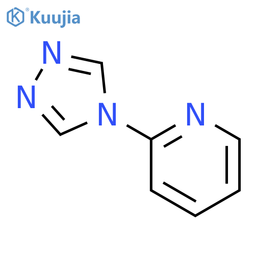 Pyridine, 2-(4H-1,2,4-triazol-4-yl)- structure