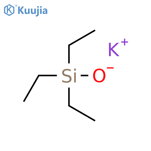 POTASSIUM TRIETHYLSILANOLATE, 95% structure