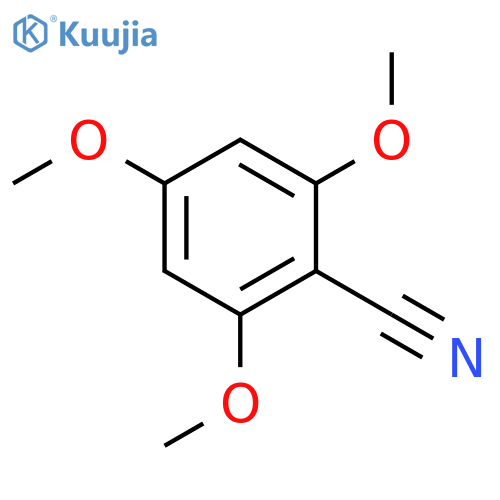 2,4,6-Trimethoxybenzonitrile structure