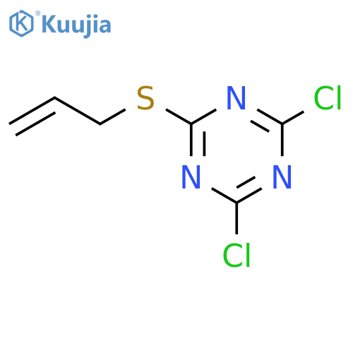 1,3,5-Triazine,2,4-dichloro-6-(2-propen-1-ylthio)- structure
