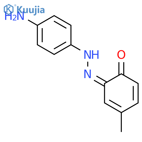 Phenol,2-[2-(4-aminophenyl)diazenyl]-4-methyl- structure