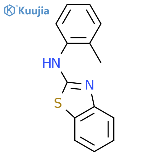 N-(2-Methylphenyl)-1,3-benzothiazol-2-amine structure