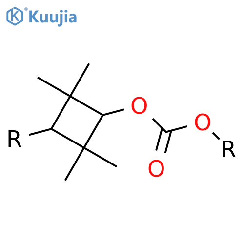 Poly[oxycarbonyloxy(2,2,4,4-tetramethyl-1,3-cyclobutanediyl)](9CI) structure