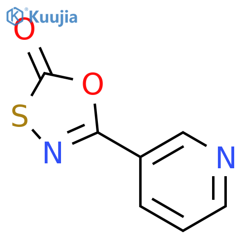 1,3,4-Oxathiazol-2-one,3-pyridinyl- structure