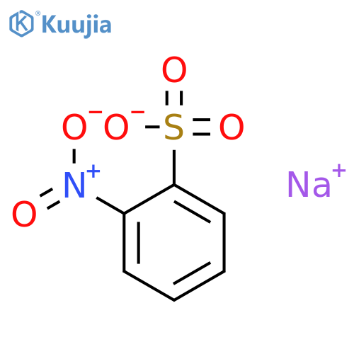 Benzenesulfonic acid,2-nitro-, sodium salt (1:1) structure