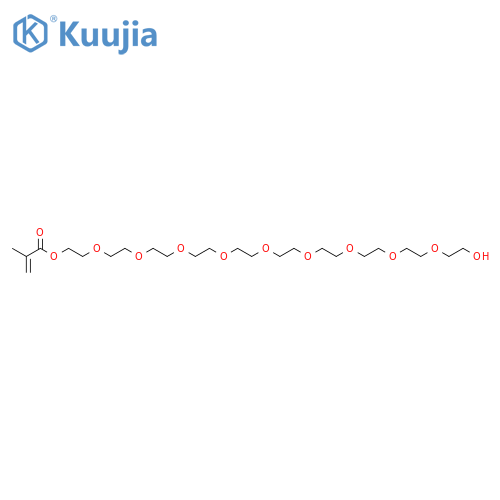 Poly(oxy-1,2-ethanediyl),a-(2-methyl-1-oxo-2-propen-1-yl)-w-hydroxy- structure