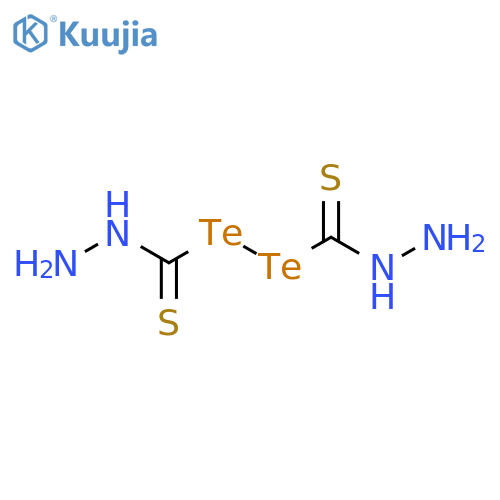 Tellurothioperoxydicarbonicdihydrazide ([(H2NHN)C(S)]2Te2) (9CI) structure