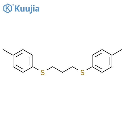 Benzene, 1,1'-[1,3-propanediylbis(thio)]bis[4-methyl- structure