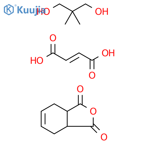 2-Butenedioicacid(2E)-,polymerwith2,2-dimethyl-1,3-propanedioland3a,4,7,7a-tetrahydro-1,3-isobenzofurandione structure