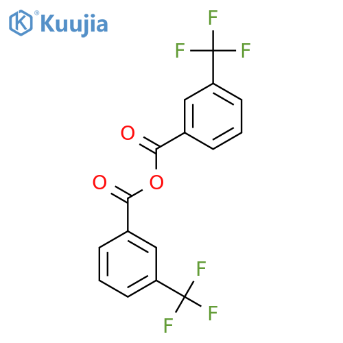 Benzoic acid,3-(trifluoromethyl)-, anhydride with 3-(trifluoromethyl)benzoic acid structure