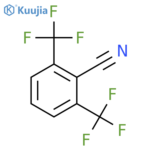 2,6-Bis(trifluoromethyl)benzonitrile structure