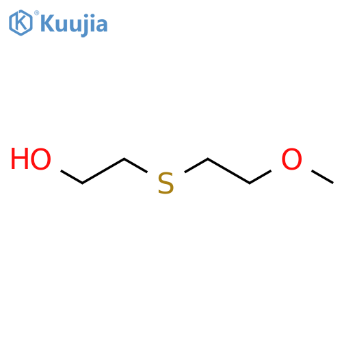 2-(2-methoxyethyl)sulfanylethan-1-ol structure