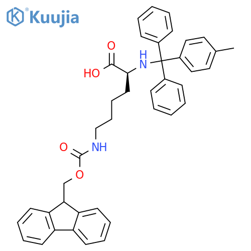 Mtt-L-Lys(Fmoc)-OH structure