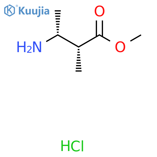 (R,R)-Methyl 3-amino-2-methylbutyrate HCl structure