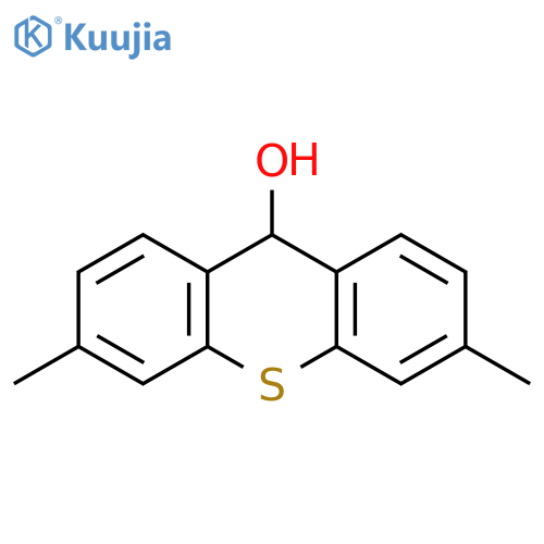 9H-Thioxanthen-9-ol, 3,6-dimethyl- structure