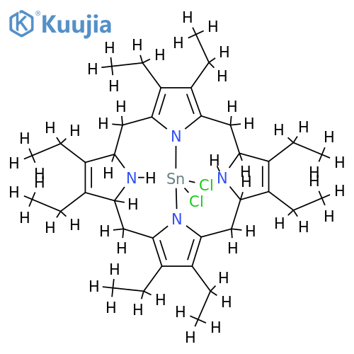 Sn(IV) Octaethylporphine dichloride structure