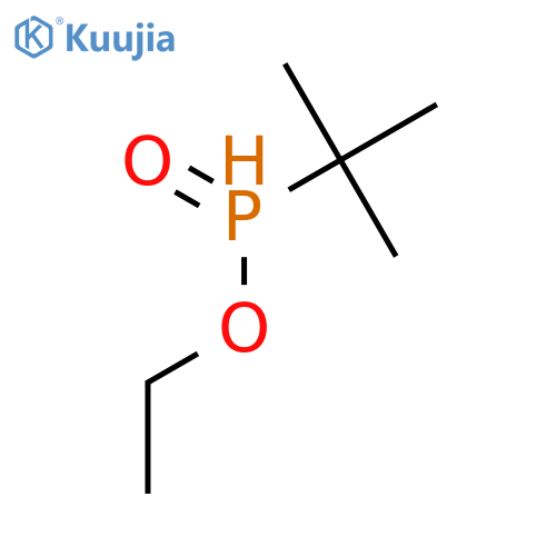 Phosphinic acid, (1,1-dimethylethyl)-, ethyl ester structure