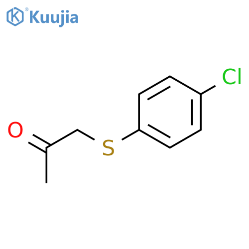 2-Propanone,1-[(4-chlorophenyl)thio]- structure