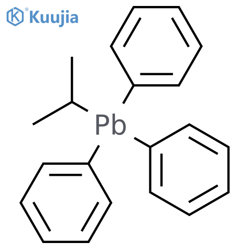 Plumbane, (1-methylethyl)triphenyl- structure