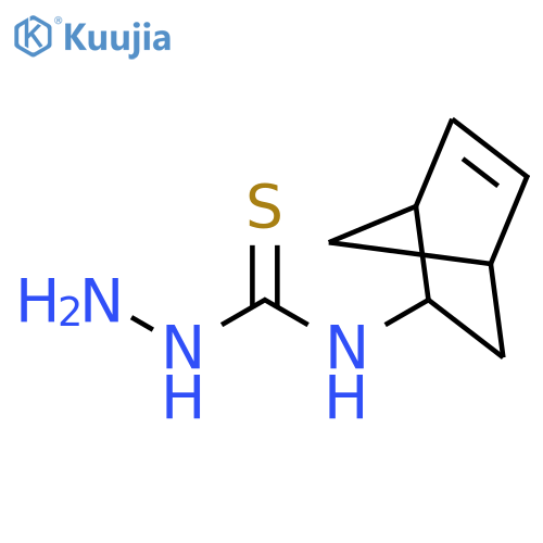 Hydrazinecarbothioamide, N-bicyclo[2.2.1]hept-5-en-2-yl- structure