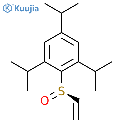 2-[(R)-Ethenesulfinyl]-1,3,5-tri(propan-2-yl)benzene structure