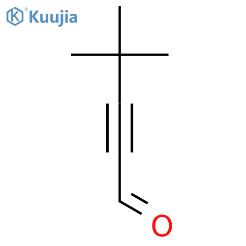 4,4-Dimethyl-2-pentynal structure