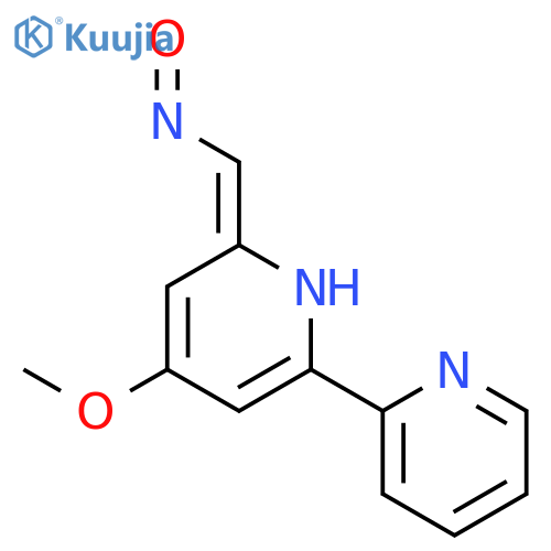 [2,2'-Bipyridine]-6-carboxaldehyde,4-methoxy-, oxime, (E)- structure