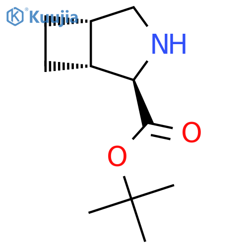 rac-tert-butyl (1R,2R,5S)-3-azabicyclo3.2.0heptane-2-carboxylate structure