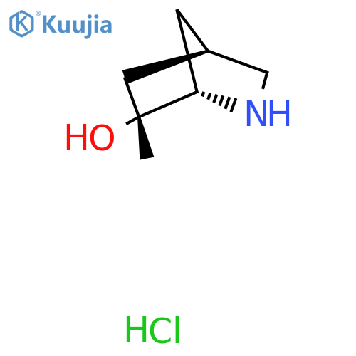 rac-(1R,4S,6S)-6-methyl-2-azabicyclo2.2.1heptan-6-ol hydrochloride structure