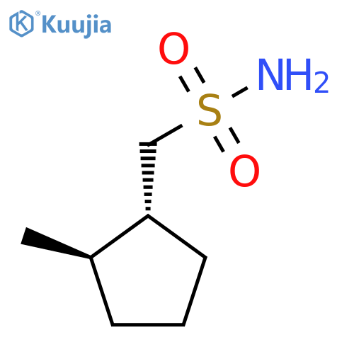 rac-[(1R,2R)-2-methylcyclopentyl]methanesulfonamide structure