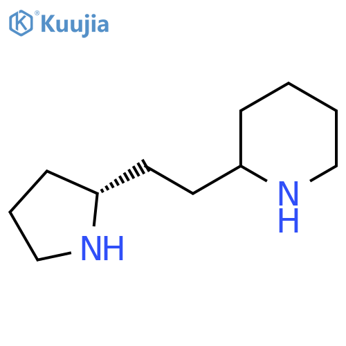 2-{2-(2R)-pyrrolidin-2-ylethyl}piperidine structure
