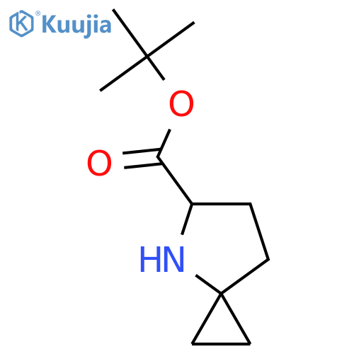 Tert-butyl 4-azaspiro[2.4]heptane-5-carboxylate structure